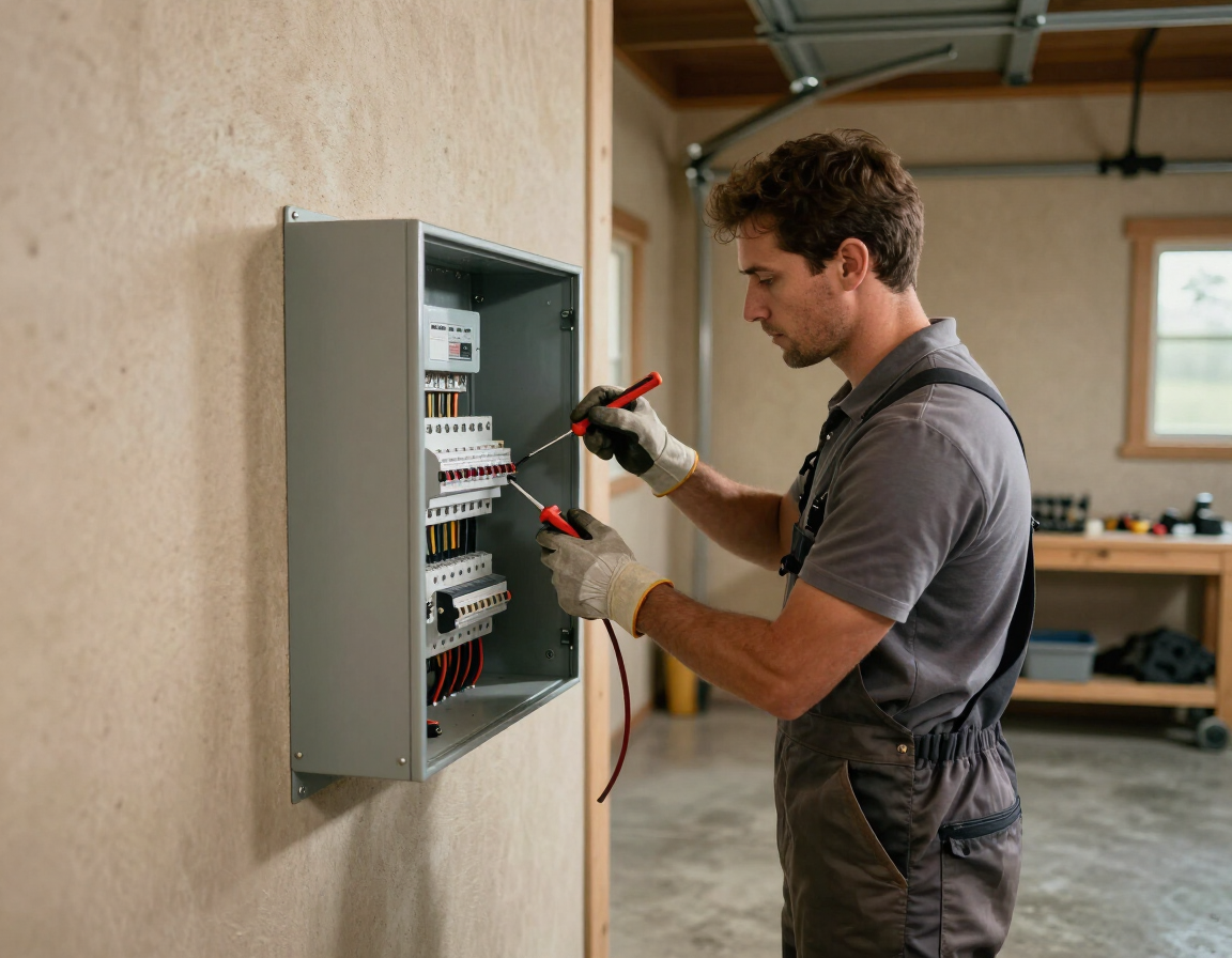 200A panel upgrade in a ranch home