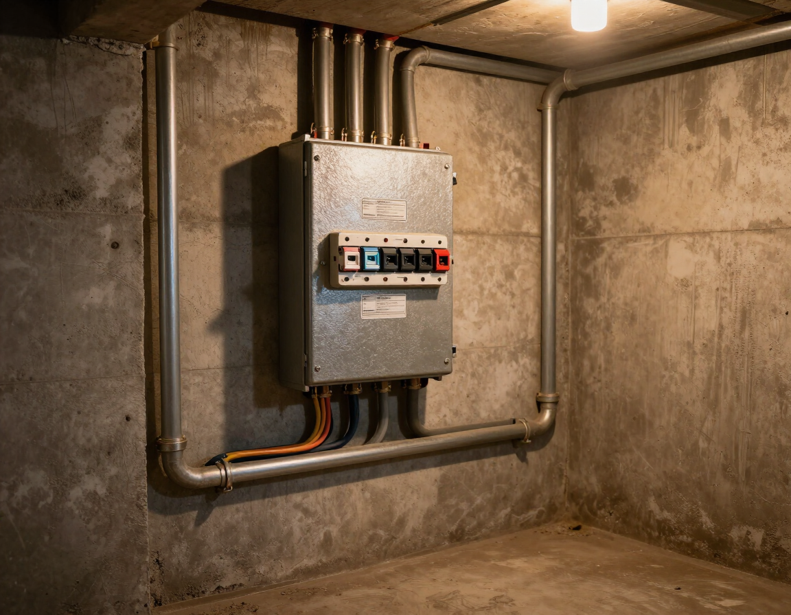 Subpanel installation