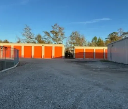 Secure self storage facility exterior