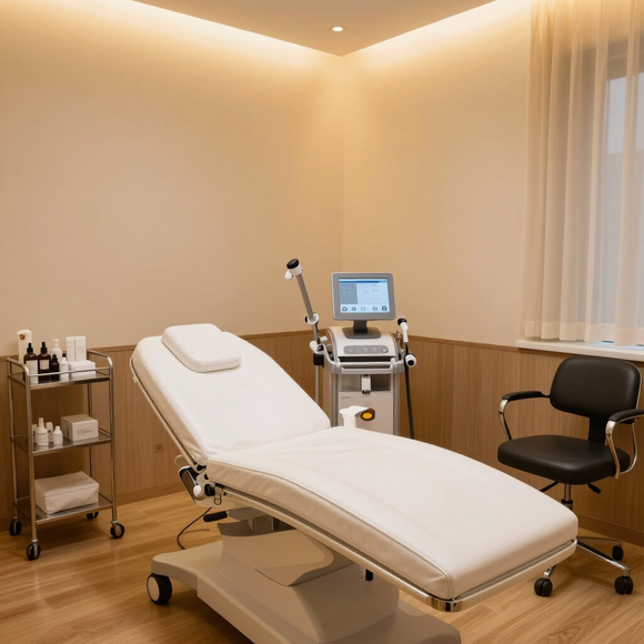 Laser skin resurfacing treatment
