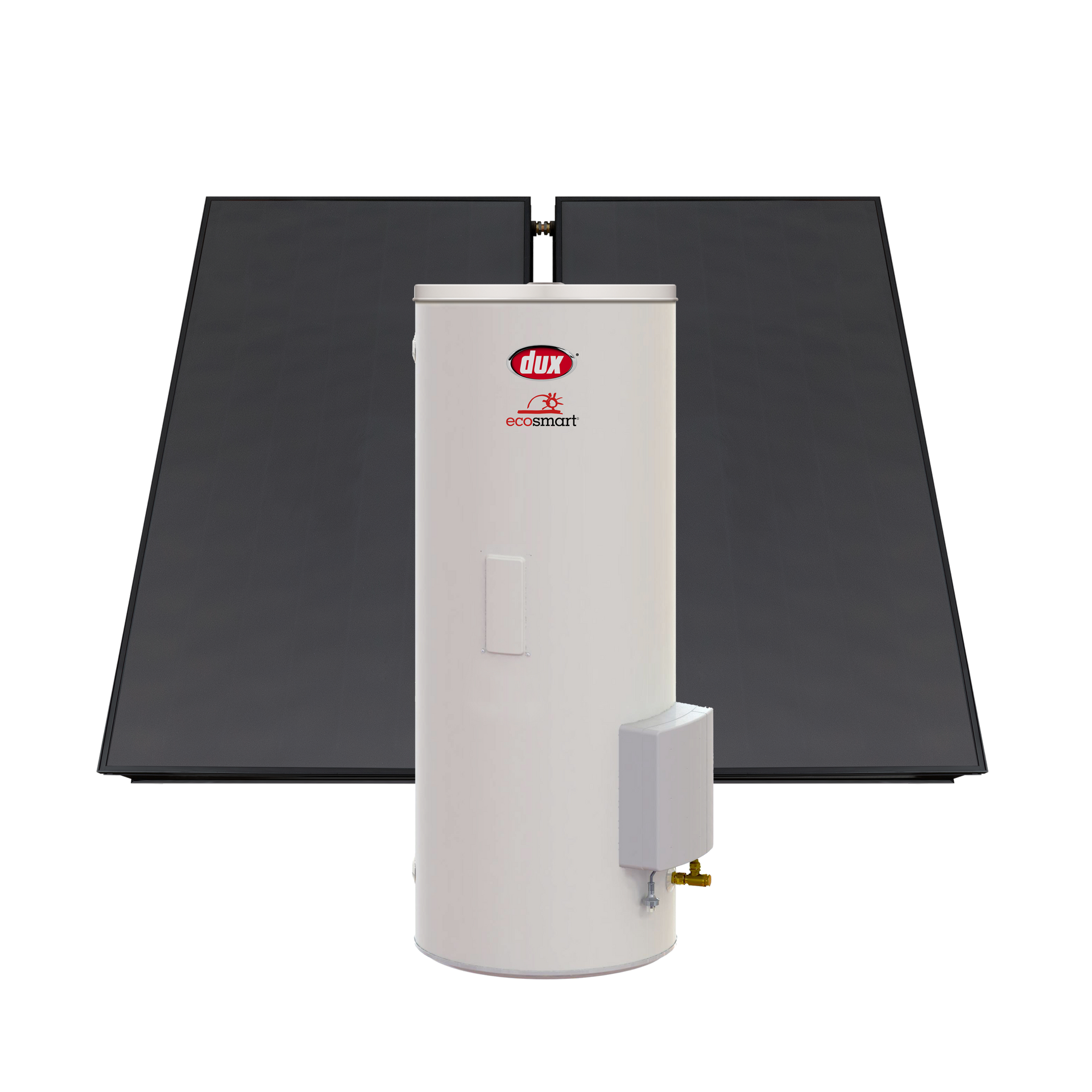 Solar Water Heaters on a Rooftop, With a Cloudy Sky — 24/7 Hot Water in Valdora, QLD