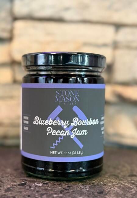 Blueberry Bourbon Pecan Jam