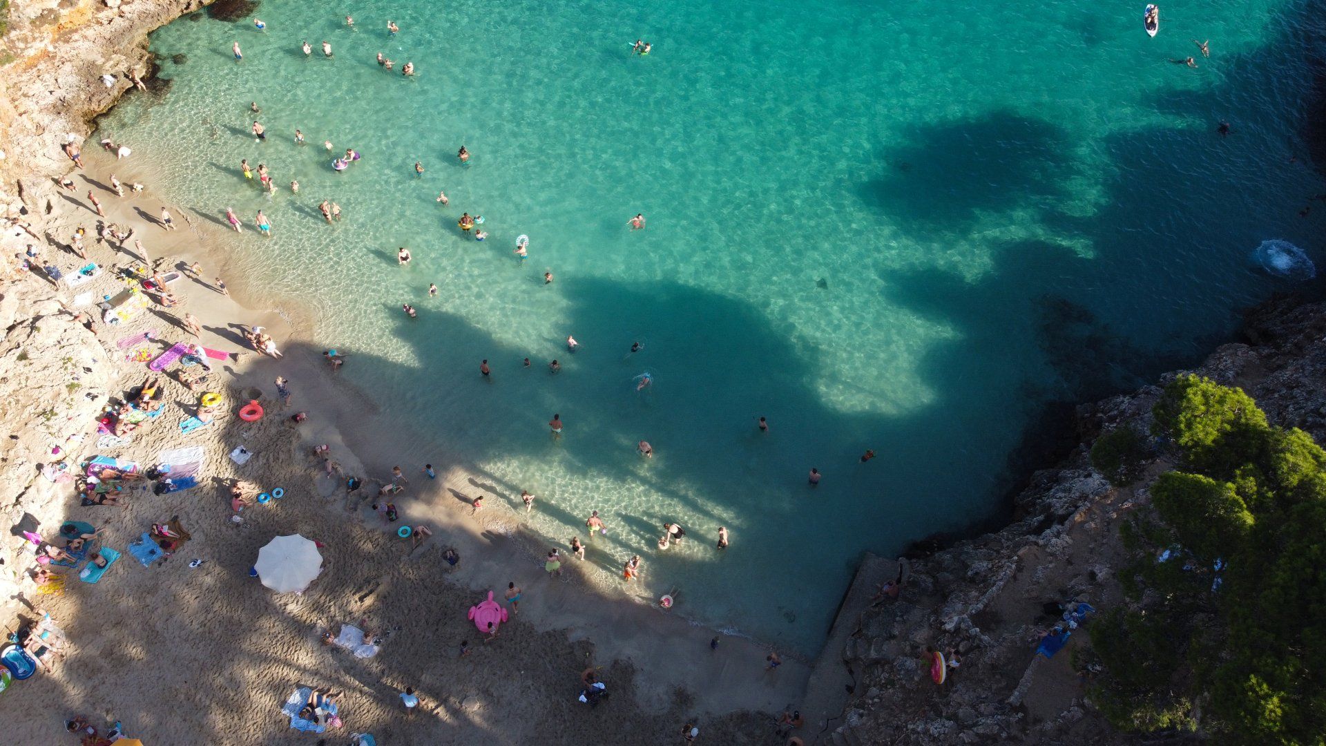 Cala Esmeralda, Mallorca, Majorca, Spain