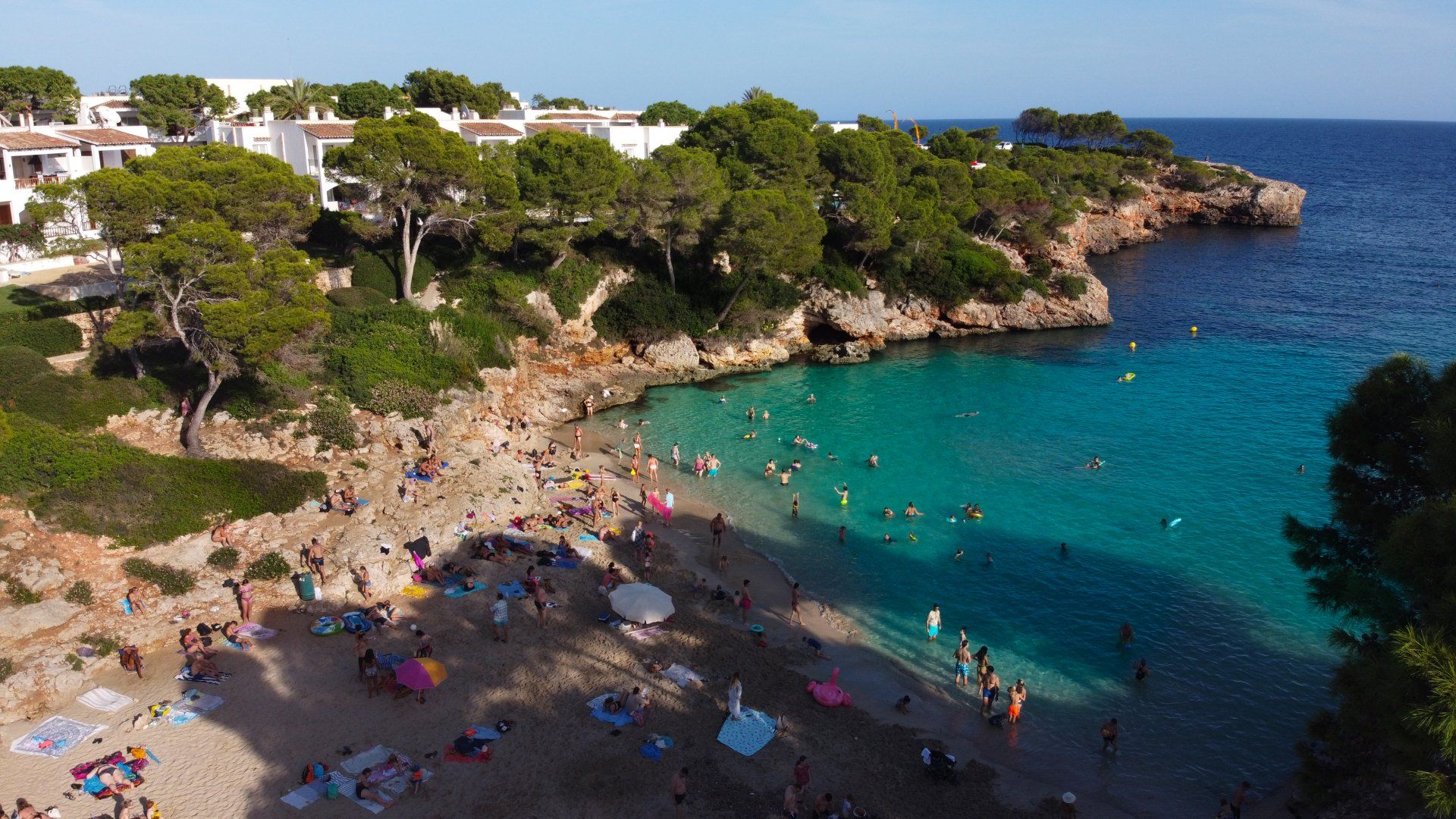 Cala Esmeralda, Mallorca, Majorca, Spain