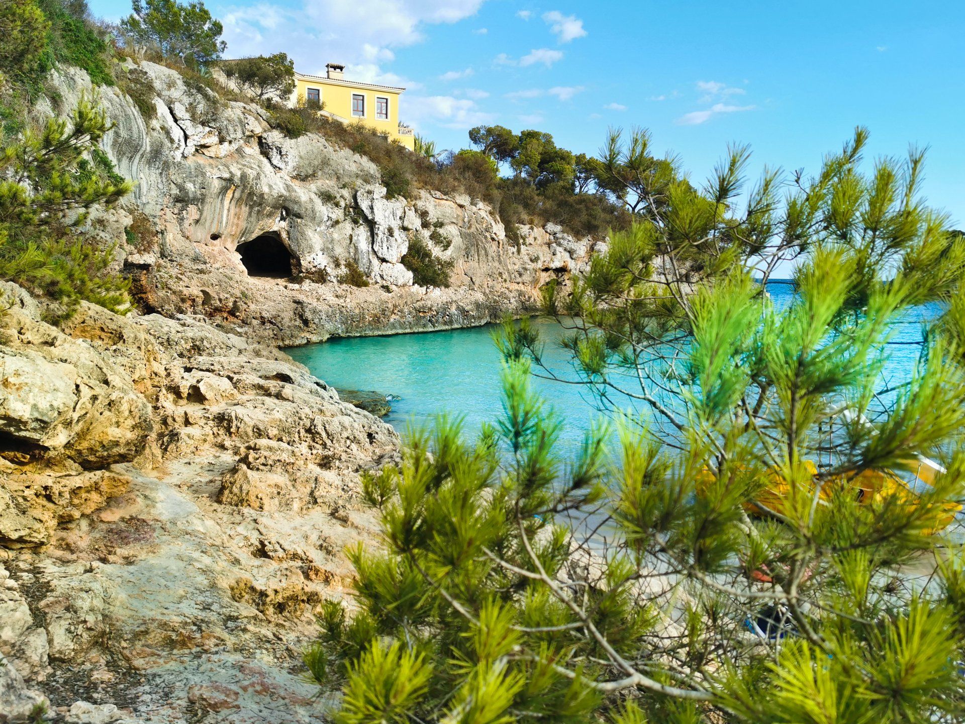 Cala Ferrera, Mallorca, Majorca, Spain