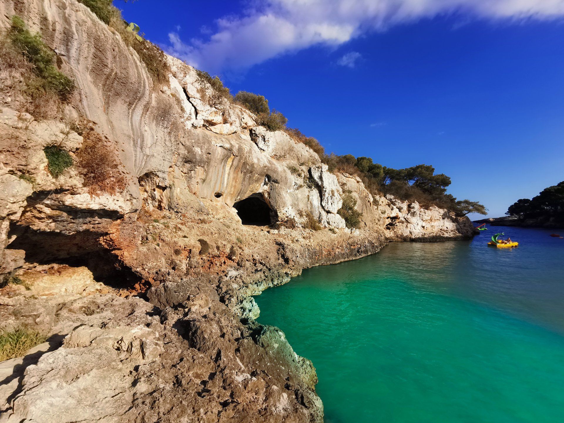 Cala Ferrera, Mallorca, Majorca, Spain