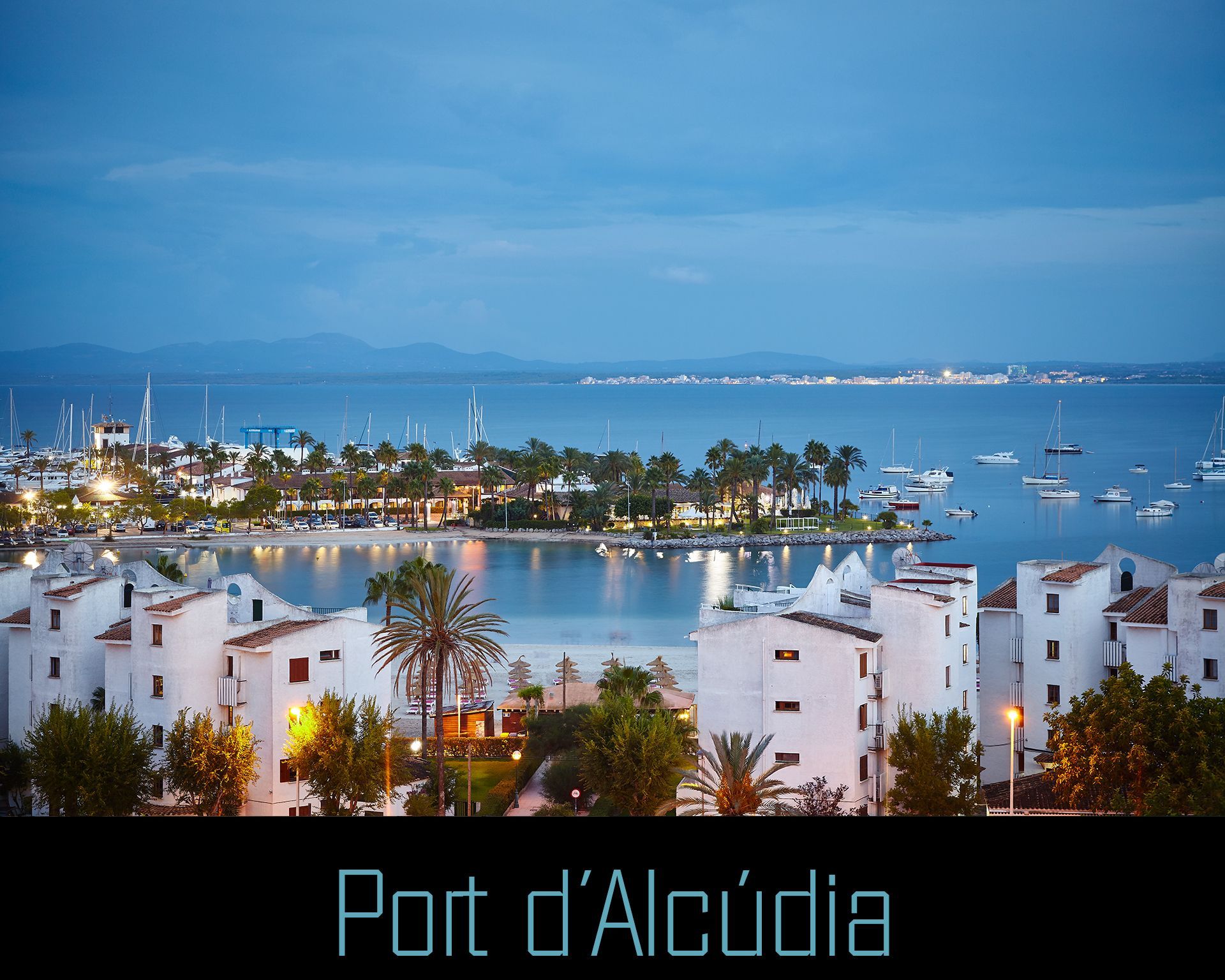Port d´Alcudia on Mallorca