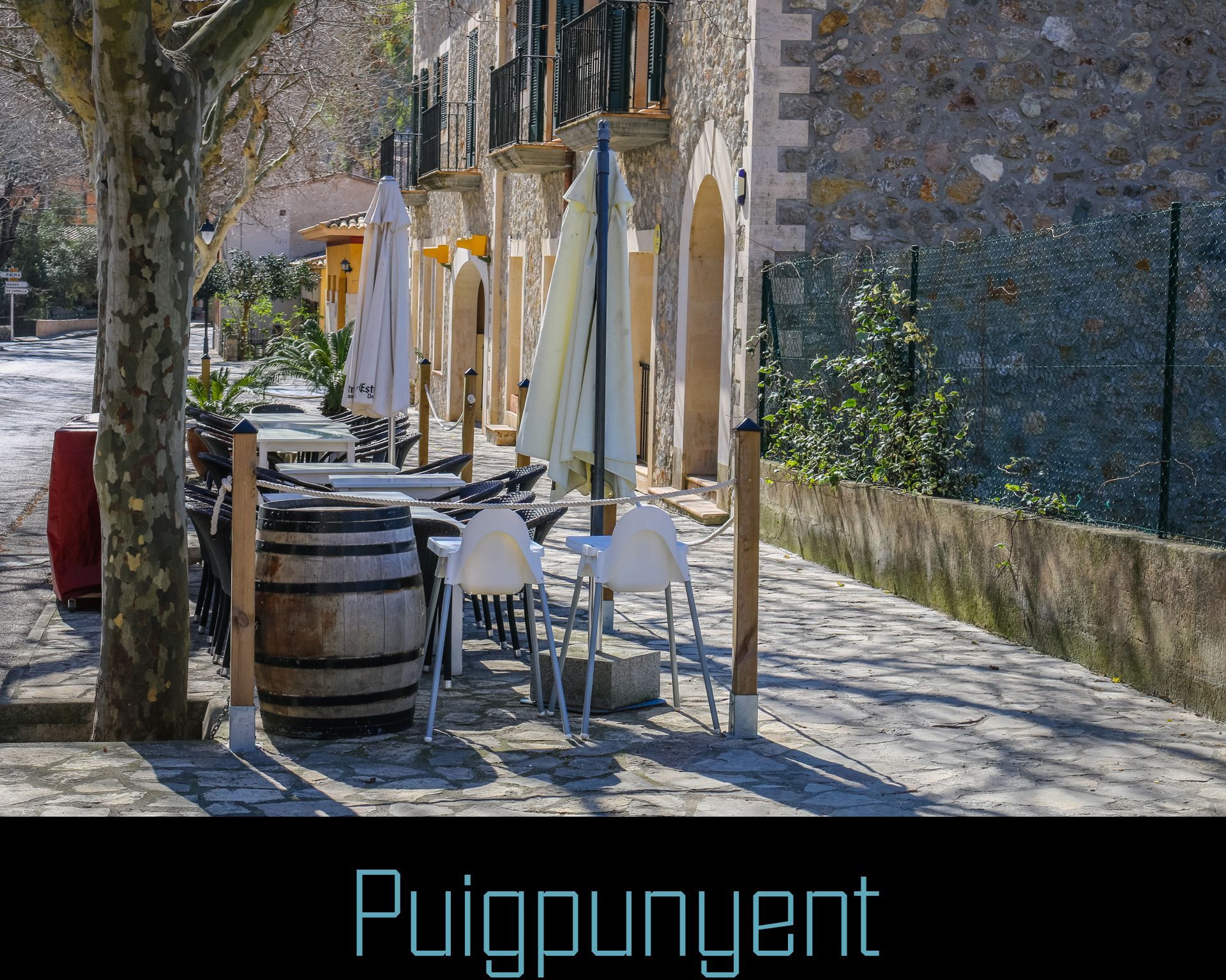 Puigpunyent on Mallorca