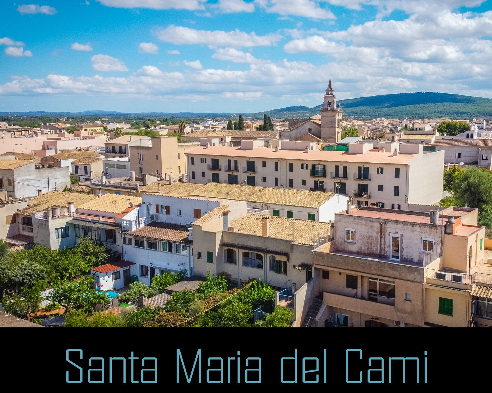 Santa Maria del Cami on Mallorca