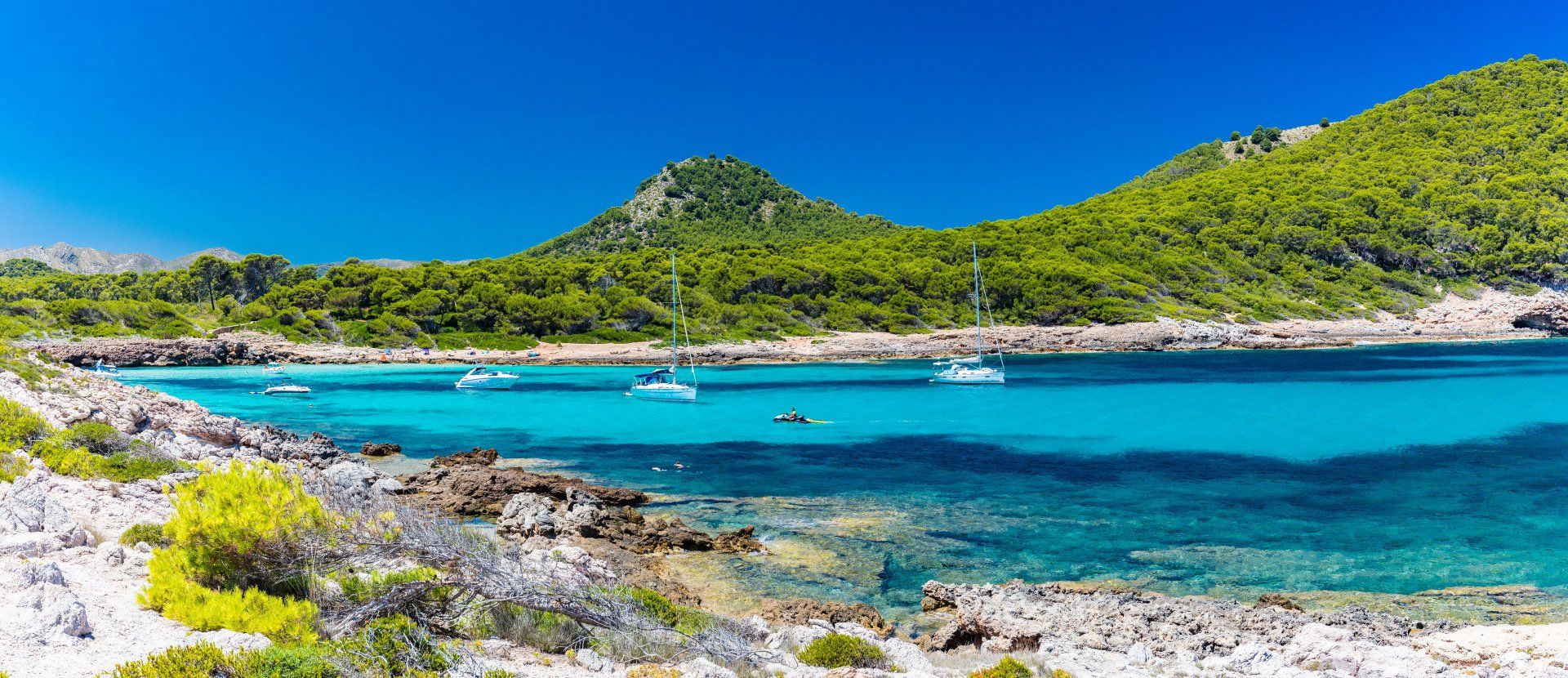 Cala Agulla, Mallorca, Majorca, Spain