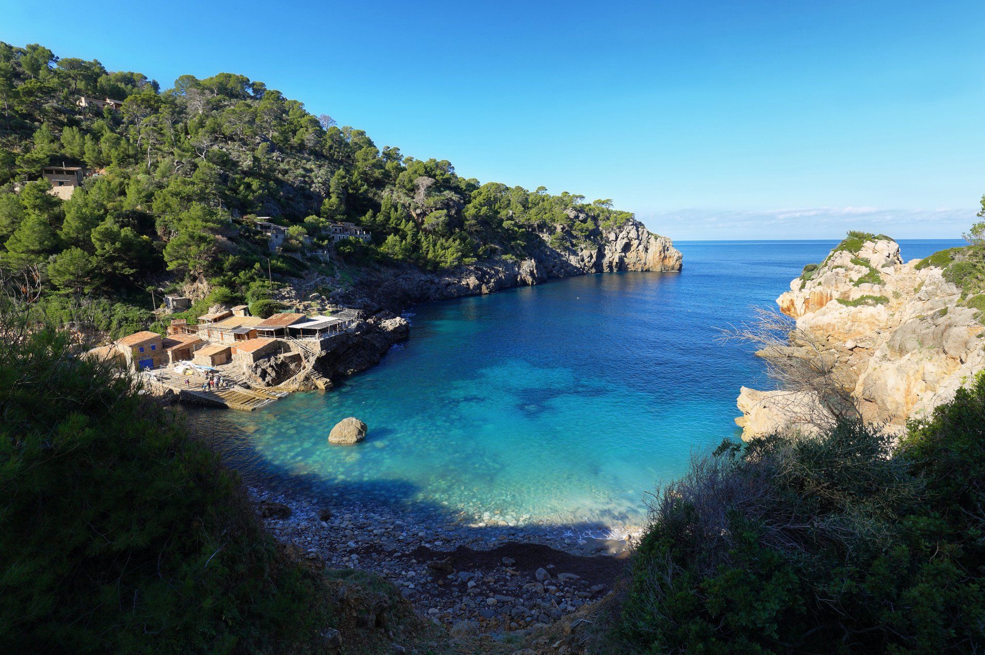 Cala Deià, Mallorca, Majorca, Spain