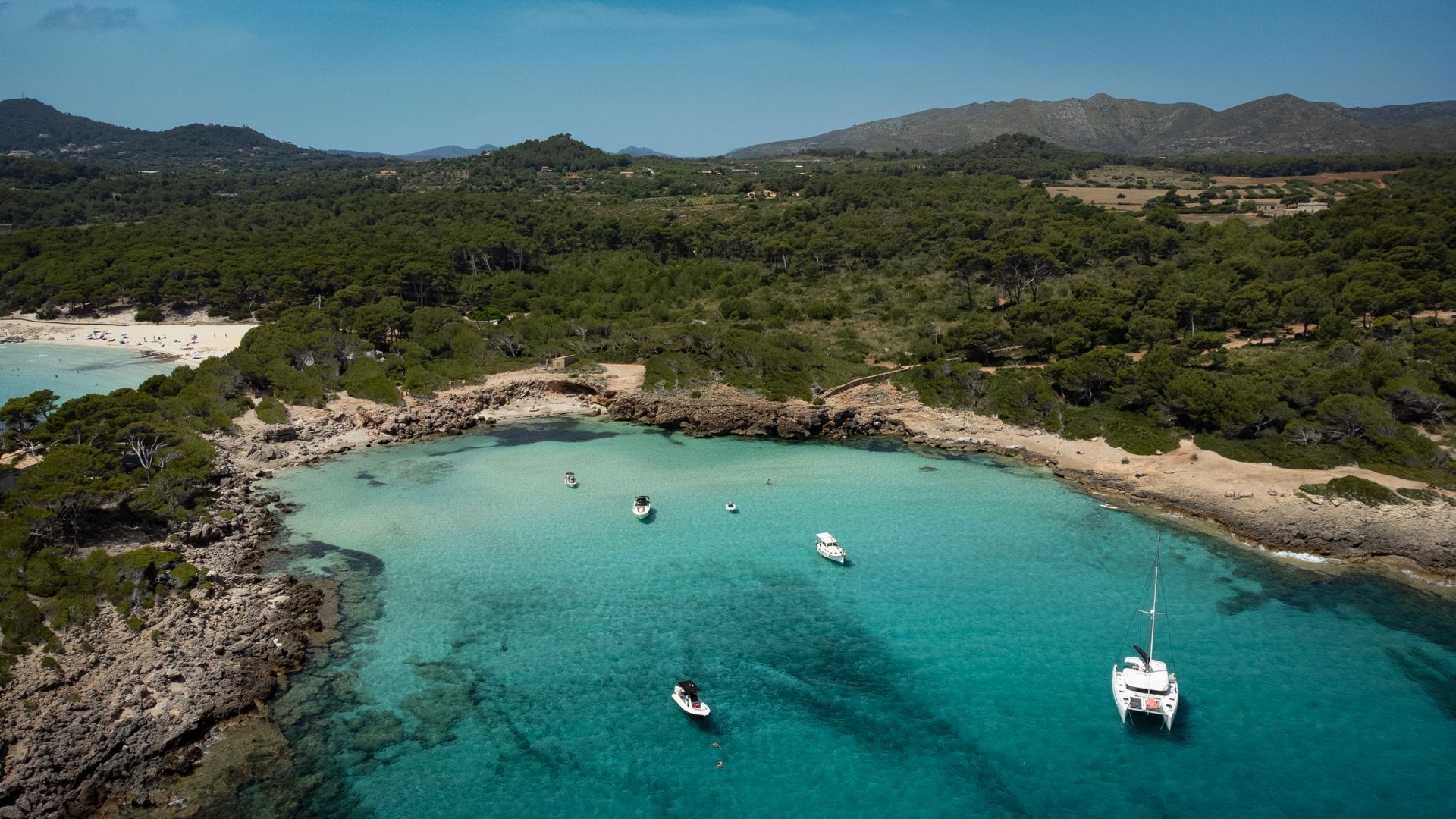Cala Agulla, Mallorca, Majorca, Spain