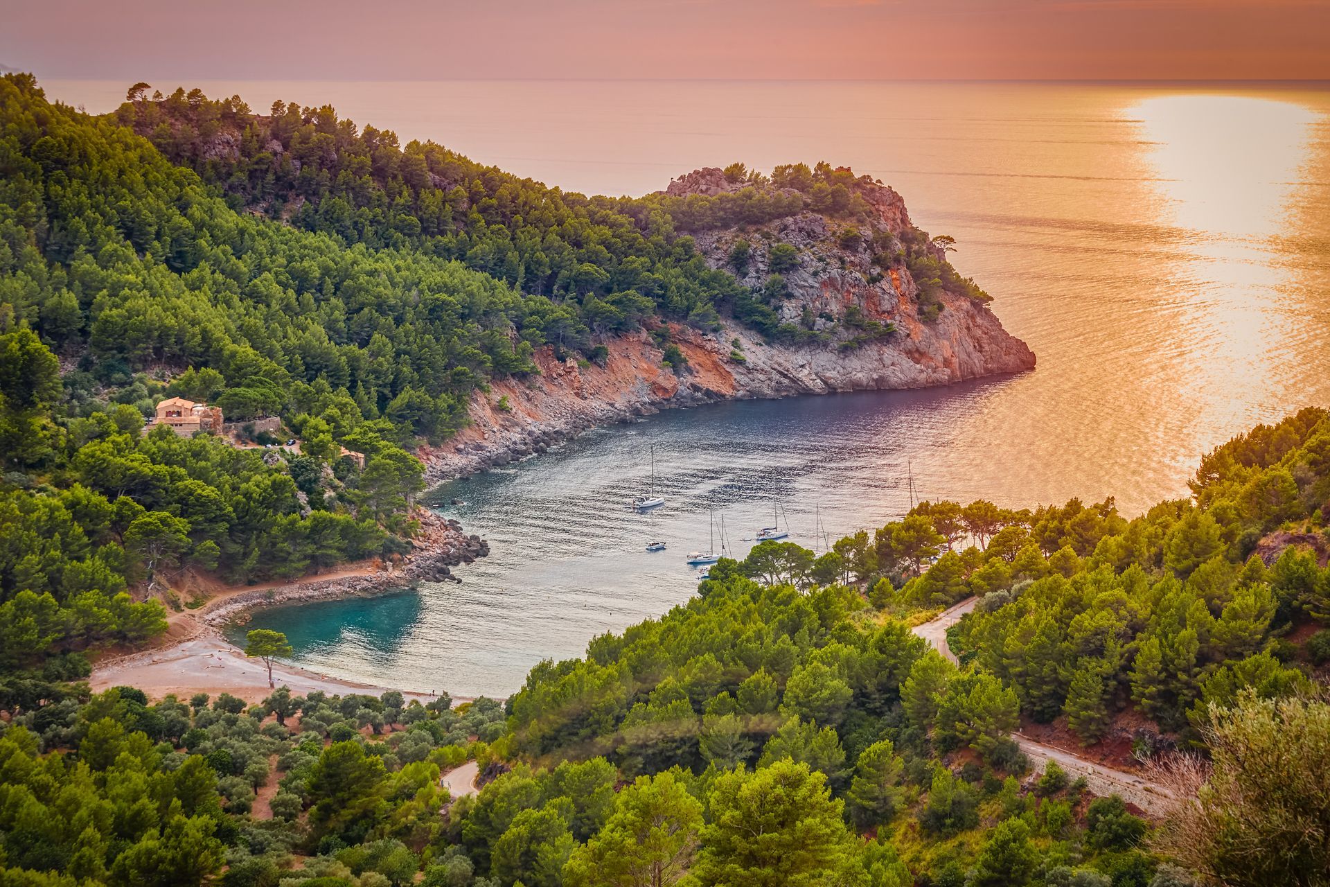 Cala Tuent, Mallorca, Majorca, Spain