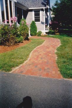 Custom Walkway — Merrimac, MA — Frye's Landscaping Service, Inc.