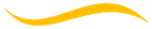 Logotipo amarelo em forma de swoosh sobre fundo branco.