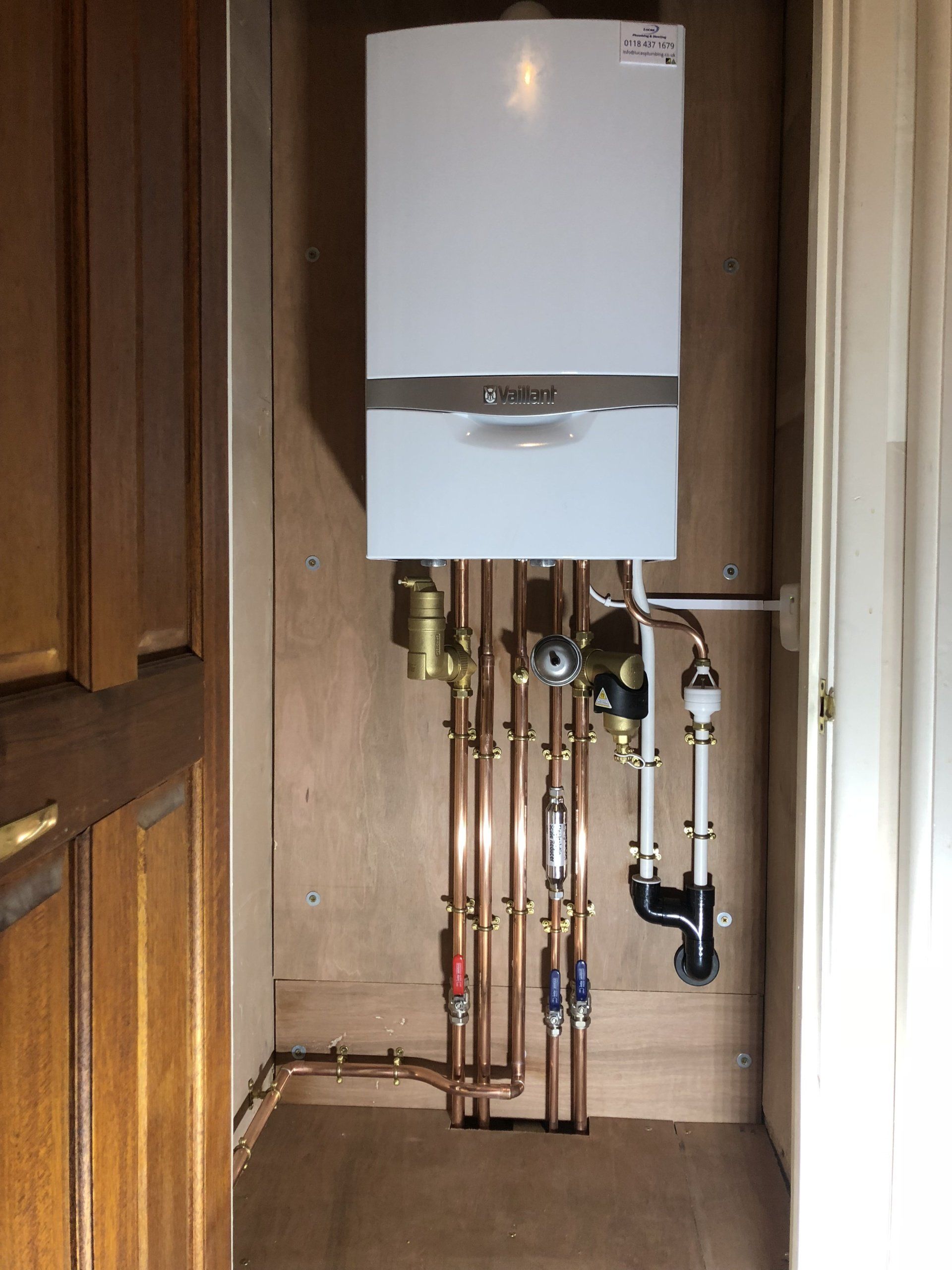 Gas Safe registered installer fitting boiler within 24 hours
