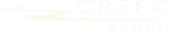 A white background with the word creek on it.