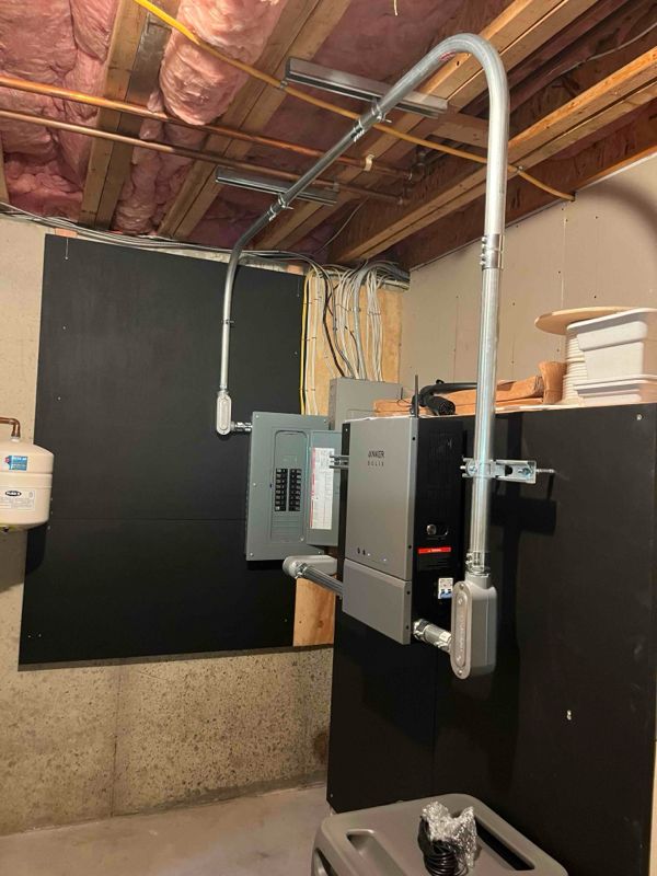 Professionally Installed electrical installation
