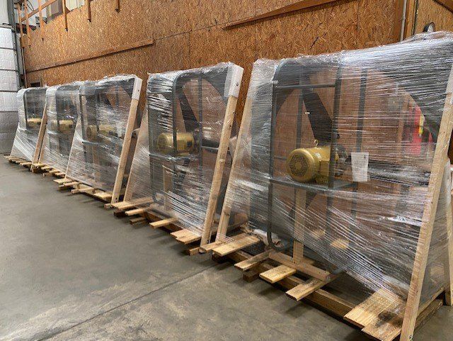 Heavy duty sealed pedestal fan