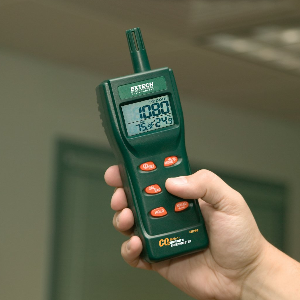CO2 Meters Carbon Dioxide Meters: measure environmental data such as temperature, humidity, illuminance, CO2 content