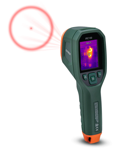 Thermal imager detects and measures the infrared energy of objects.