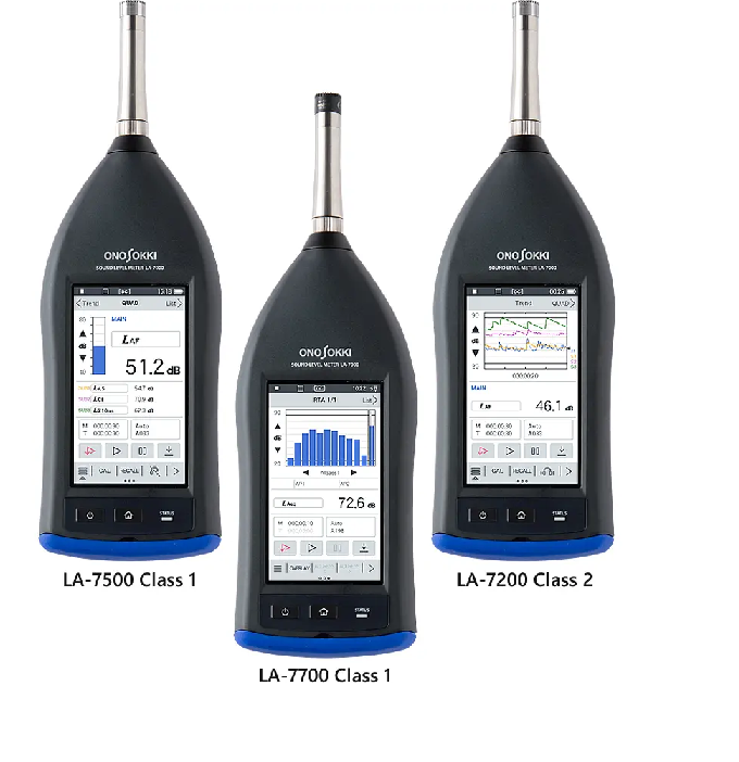 Ono Sokki sound meters