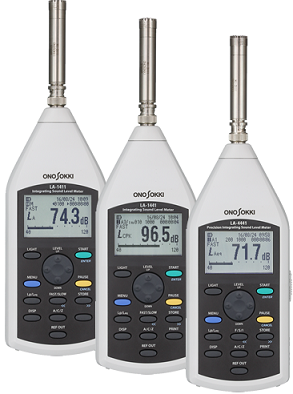 Integrated Ono Sokki Noise sound level meters Integrated Ono Sokki Sound Level Noise Meters