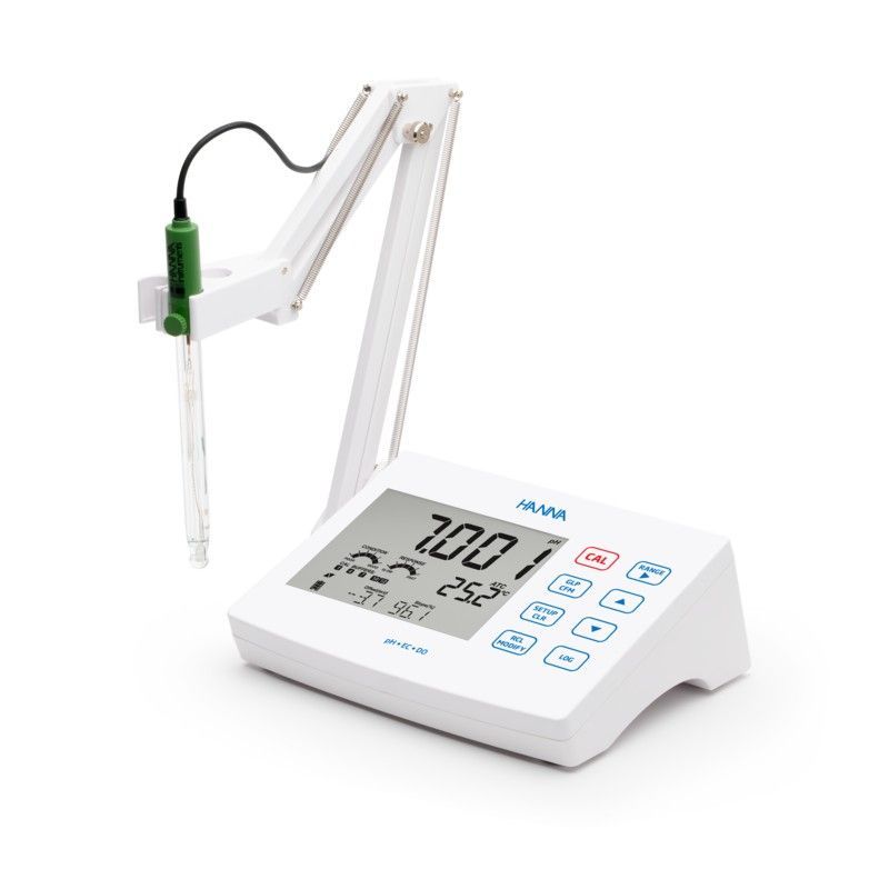 HI2621 ph and Orp data logging benchmeterg