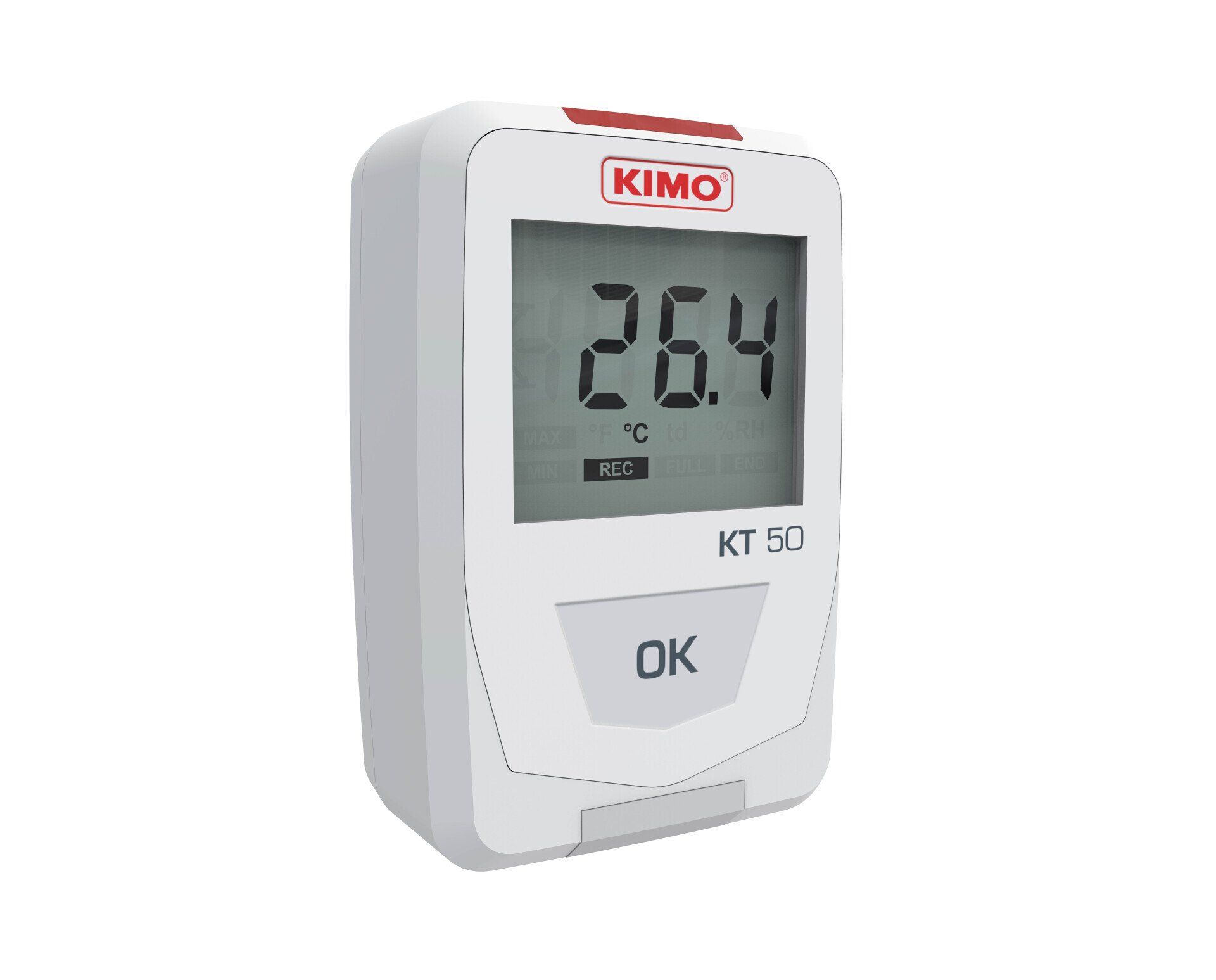 Data logger for kitchens, restaurants, fast accurate temperature recordings KT50 data logger with fast temperature readings for fridges, freezers or transportation of food