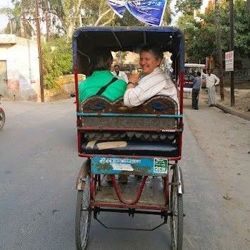 Old Agra via Rickshaw