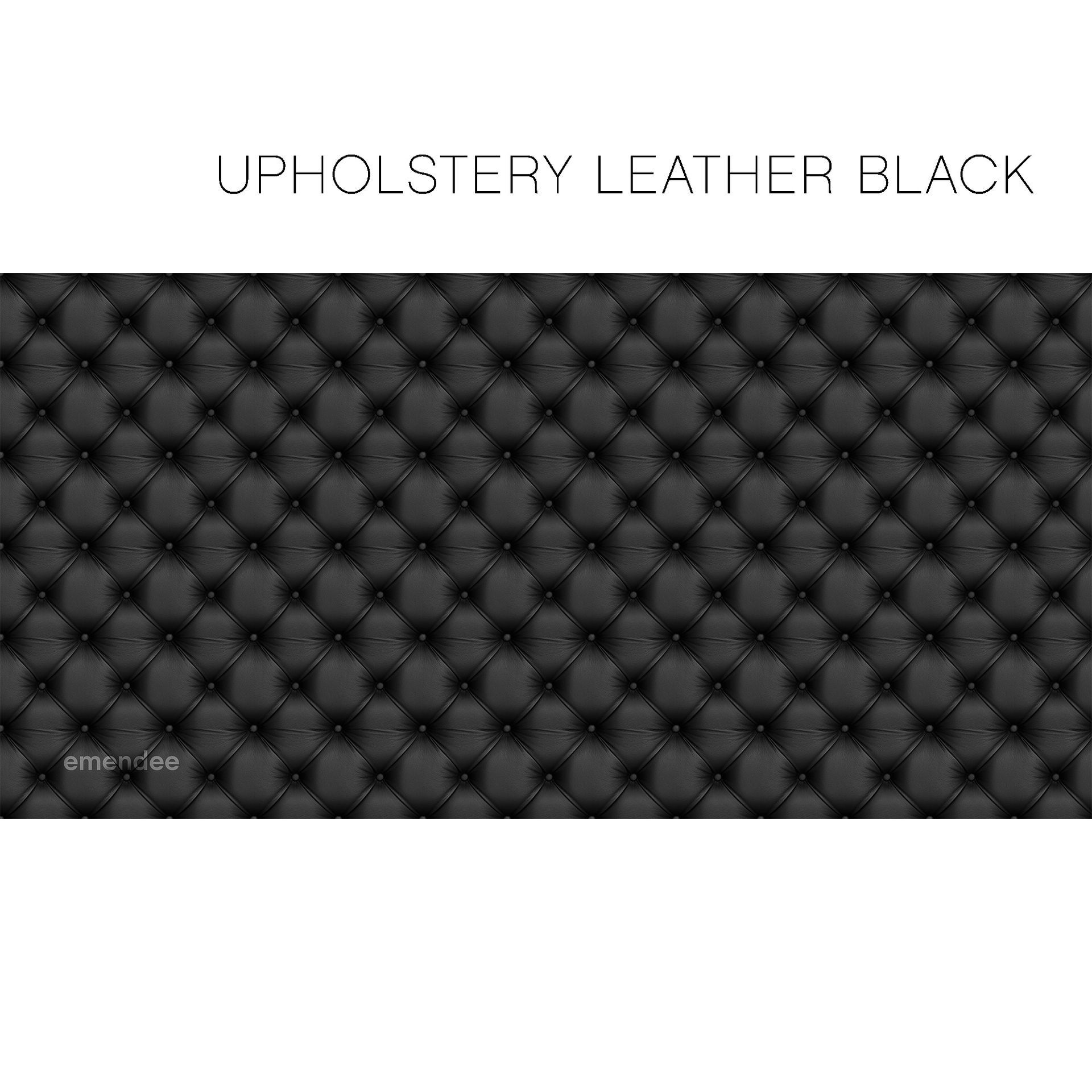 Upholstery Leather Black — Queensland, AUS — Emendee