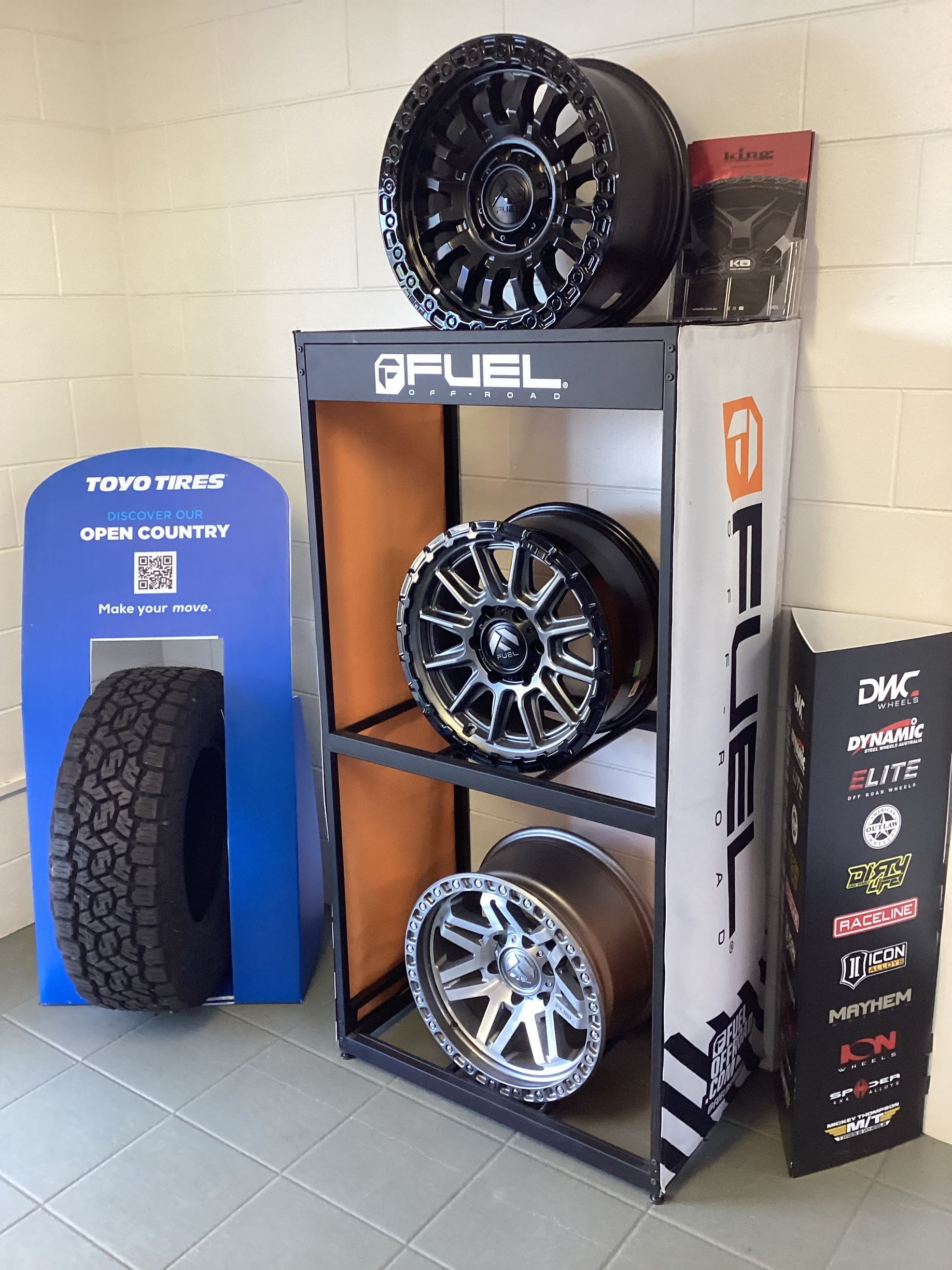 A Close Up Of A Black Tyre On A Car — Tyrepower Innisfail In Goondi Bend, QLD