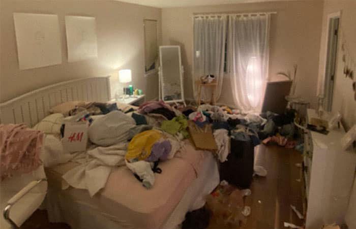 Messed Up Master Bedroom Area | Louisville, KY | Maid In The Ville