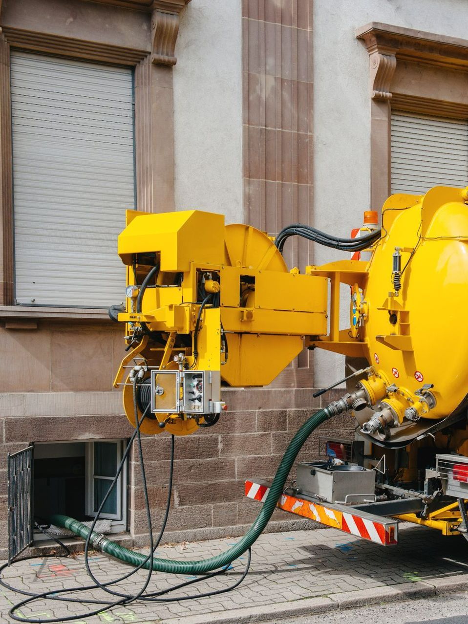 Yellow Truck — San Marcos, TX — L & L Septic & Grease Trap Yellow Truck — San Marcos, TX — L & L Septic & Grease Trap