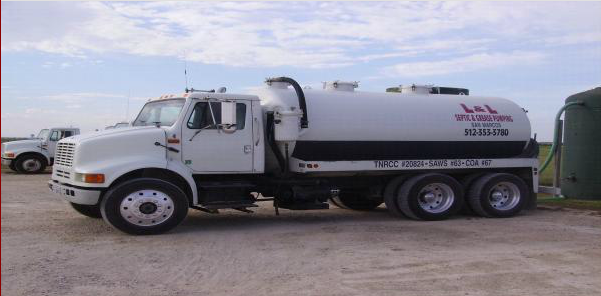 One White Truck — San Marcos, TX — L & L Septic & Grease Trap