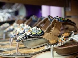 A Row Of Sandals Sitting On Top Of Each Other On A Shelf — Ballistic Chix In Forster, NSW