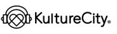 A black and white logo for a company called kulture city.