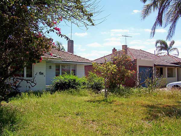 Before Photo of A House Without A Fence | North Perth, WA | Stylewise Designs