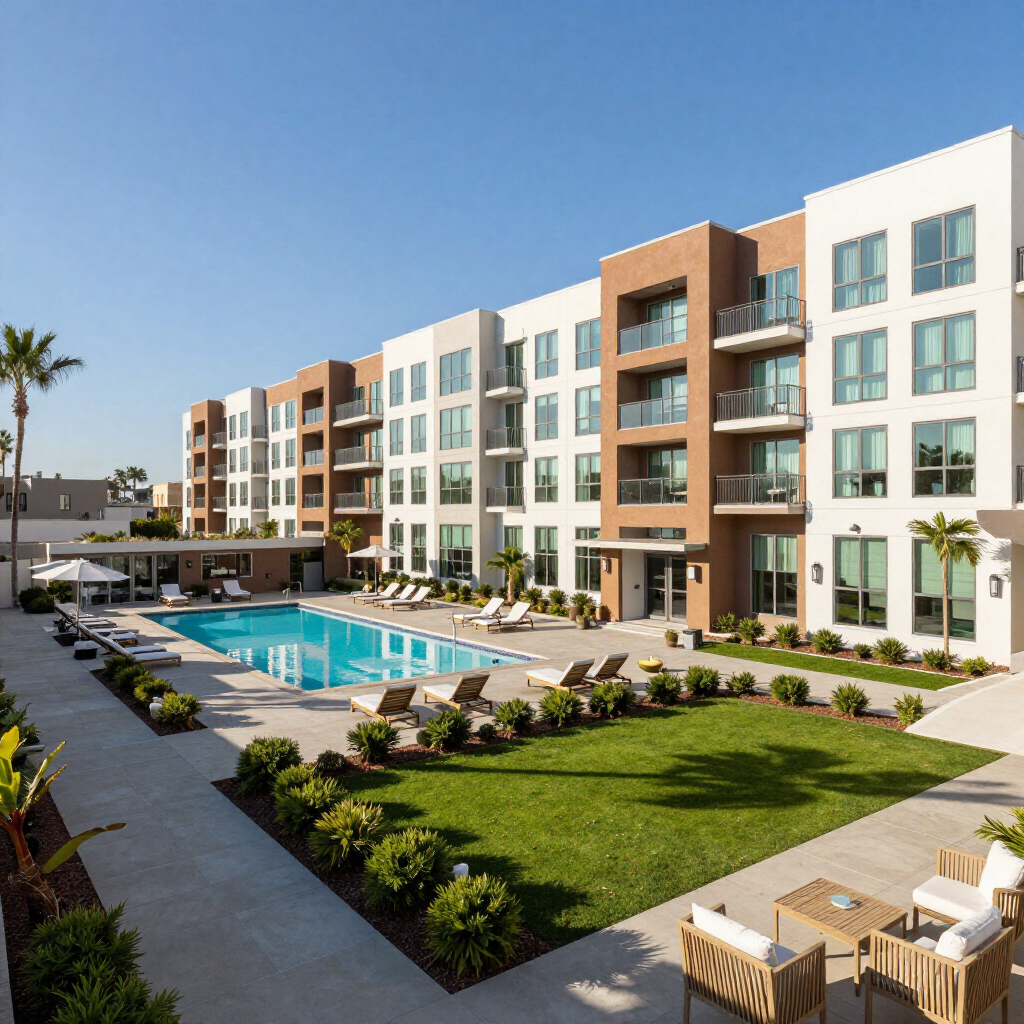 multi units with pool