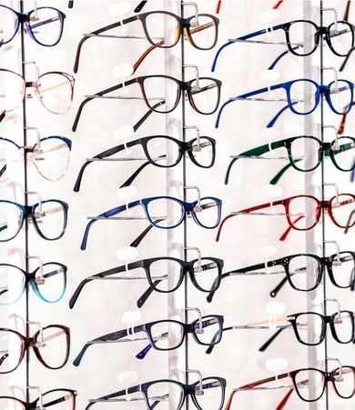 Exhibidores de lentes