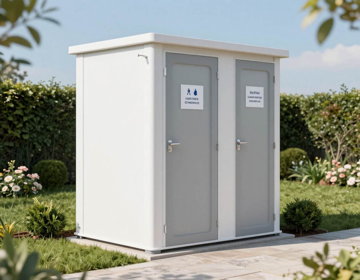 Sanitaires extérieurs autonomes