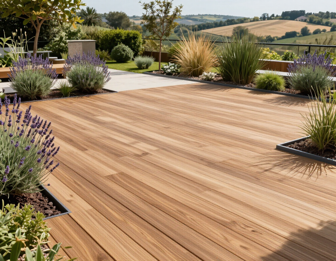 Terrasse composite posée clé en main