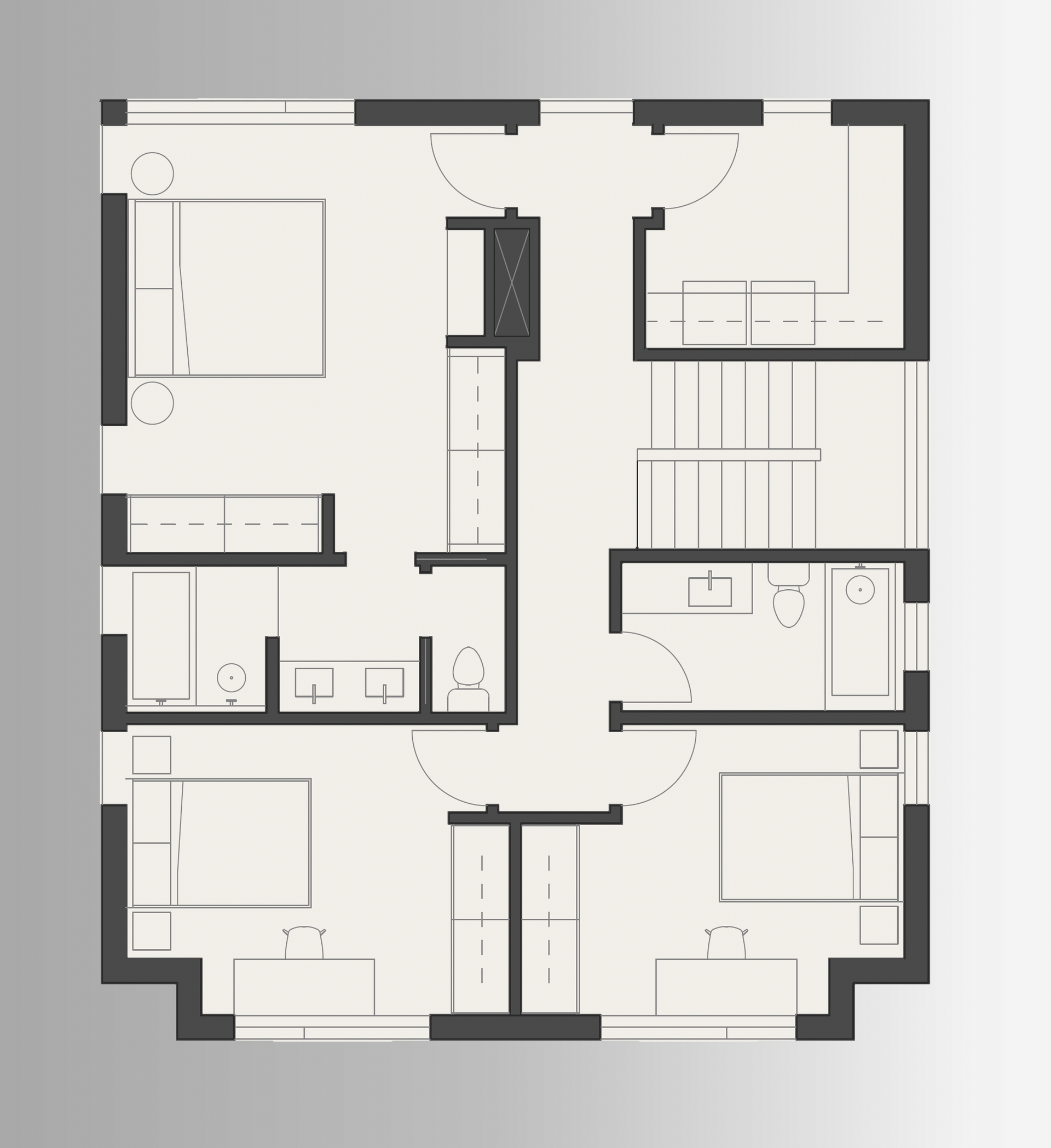 2021 Mercier Place second floor plan