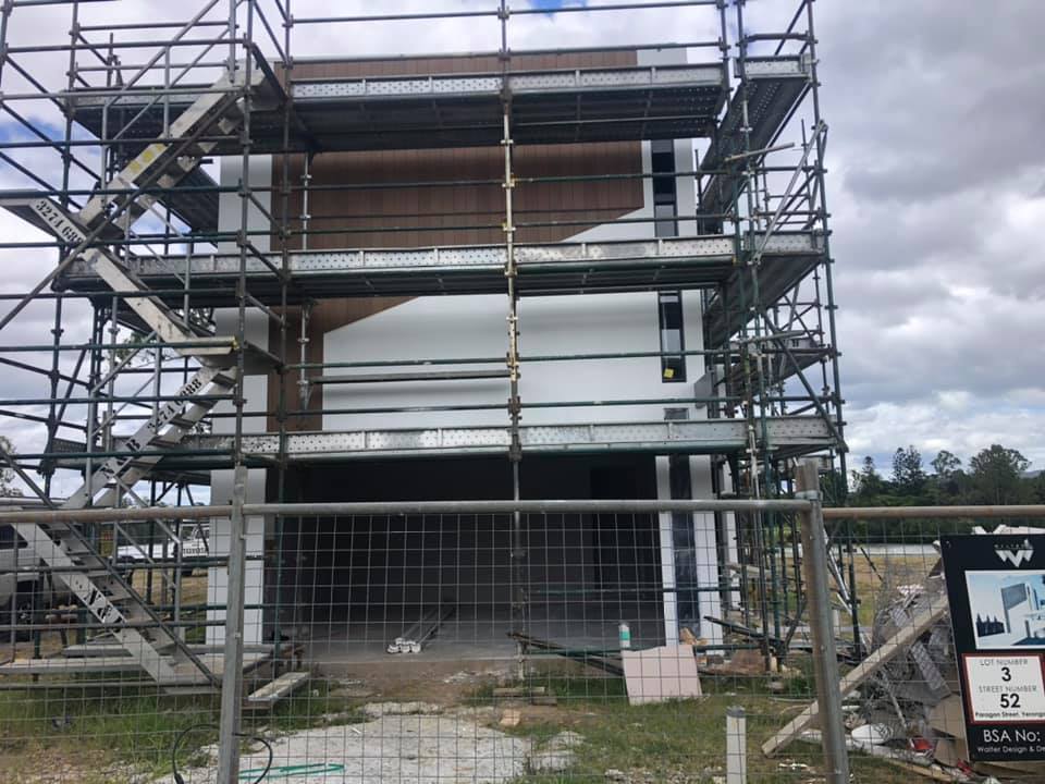 Renovating commercial building — Rock Solid Rendering Gallery in Brisbane, QLD