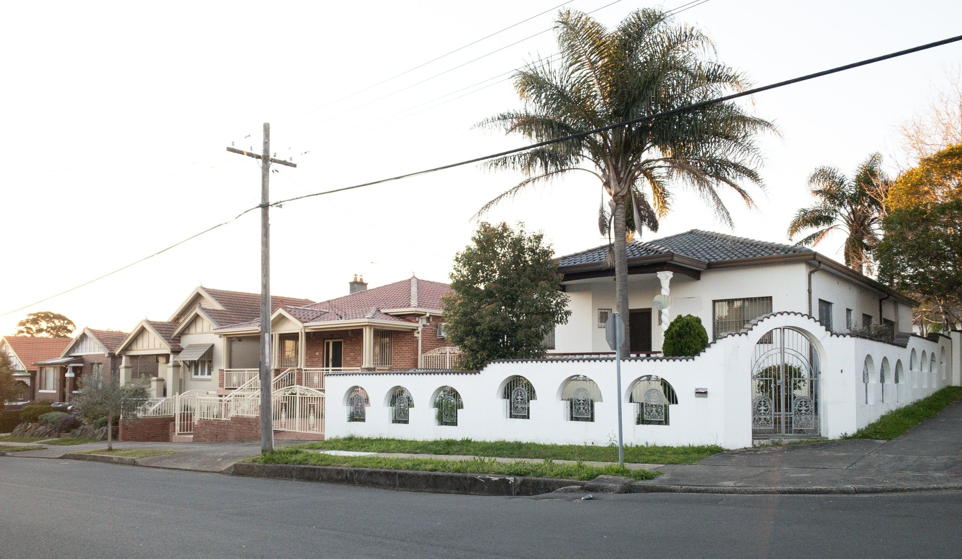 White Rendered Fence — House Rendering in Brisbane, QLD