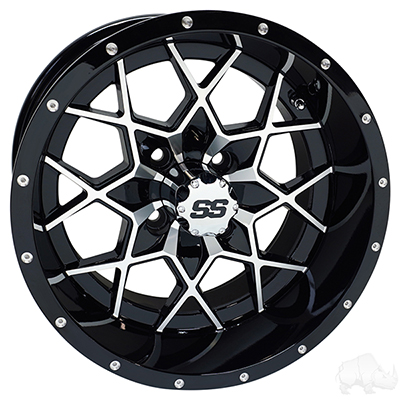 RX 386 Machine Gloss Black