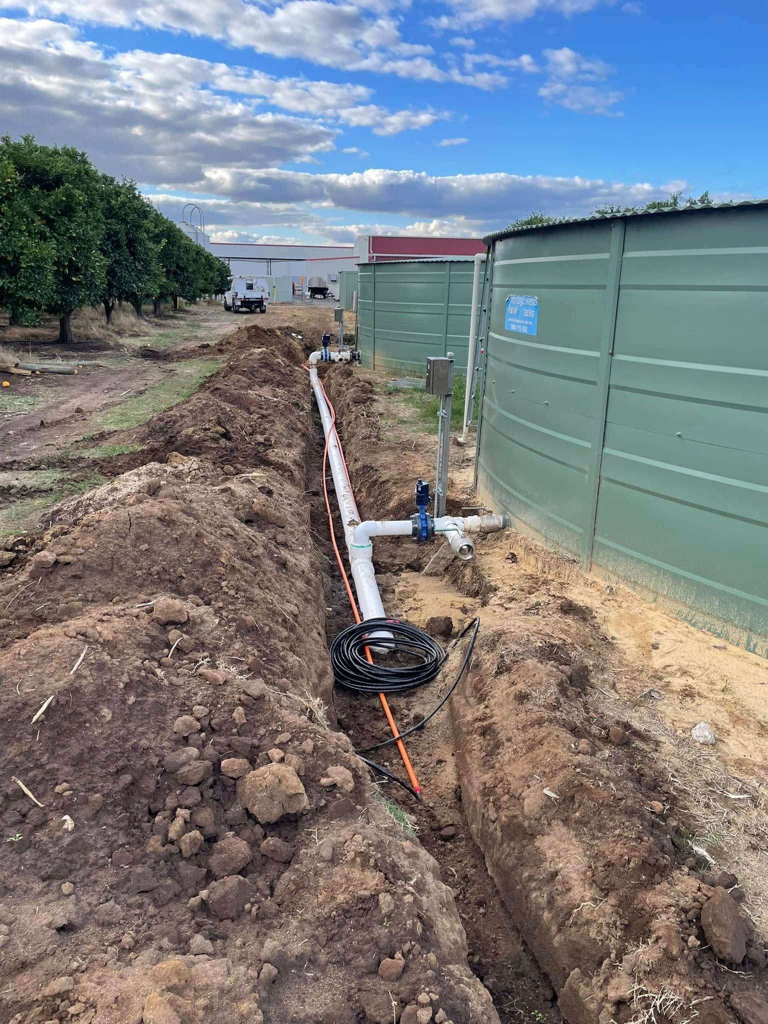 Utility groundworks
