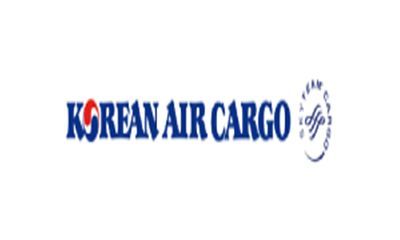 Korean air cargo logo on a white background