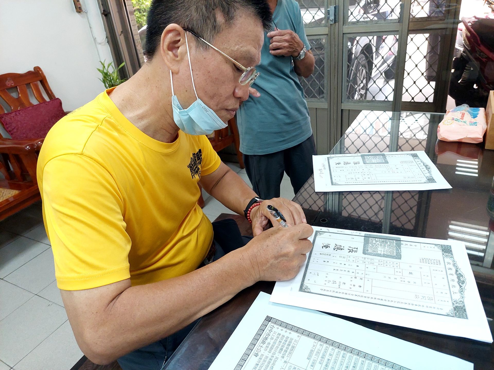 賴枝青地政士協助處理代筆遺囑事宜