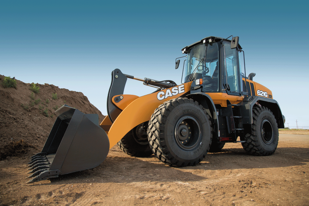 CASE large wheel loader